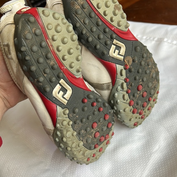 Footjoy M Project Leather Golf Shoes Size Mens 6 No Laces Crank Tighten Unisex - Picture 5 of 5